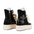 Calipso 300 – Crucifix Black Leather-Sneaker-CRISTIANZEROTRE