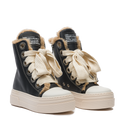 Calipso 300 Fur – Classic Black Leather-Sneaker-CRISTIANZEROTRE