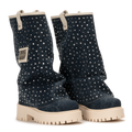 CHUNKY DIAMOND – Denim Blue Boots-Sneaker-CRISTIANZEROTRE
