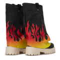 CHUNKY FLAME – Denim Black-Sneaker-CRISTIANZEROTRE