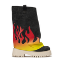 CHUNKY FLAME – Denim Black-Sneaker-CRISTIANZEROTRE