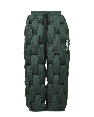 Glacier Pant – Green Weave Pant-Outwear-CRISTIANZEROTRE