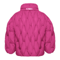 Glacier Puffer – Fuchsia Weave-Outwear-CRISTIANZEROTRE