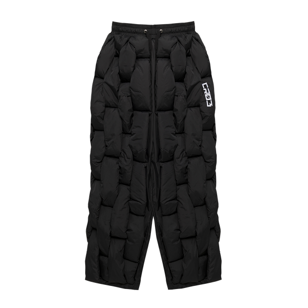 Black Glacier Weave Pant